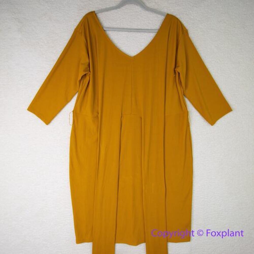 New! Eloquii ribbed cross front tie waist sheath dress women plus size 18
